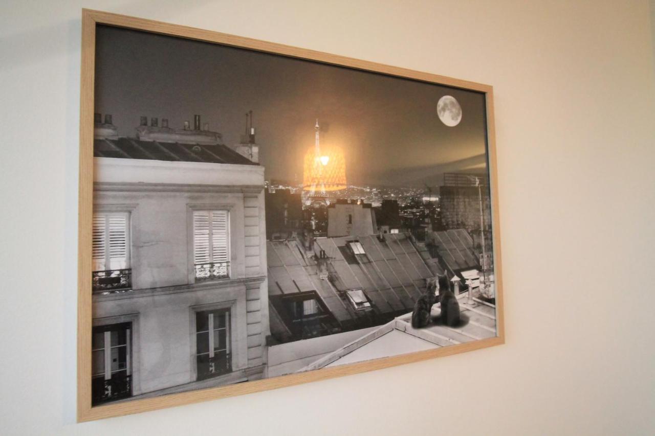 Escale-Marne: Cozy Metro-Adjacent Apartment with Premium Bed Maisons-Alfort Exterior photo